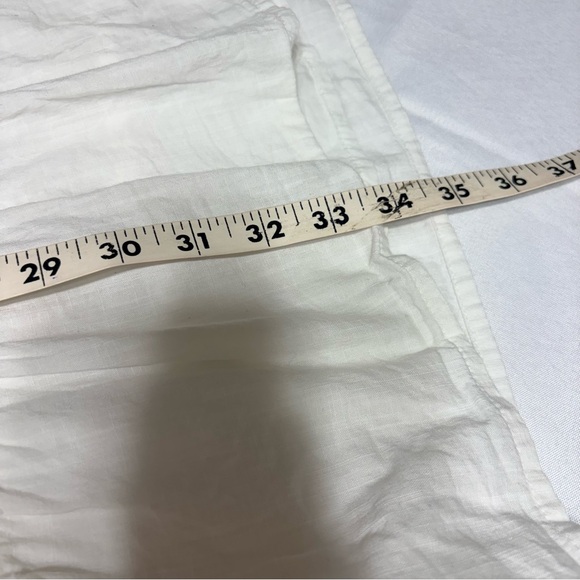 Knox Rose embroidered yoke dress, in a cotton gauze fabric and a tie neck - Picture 9 of 9